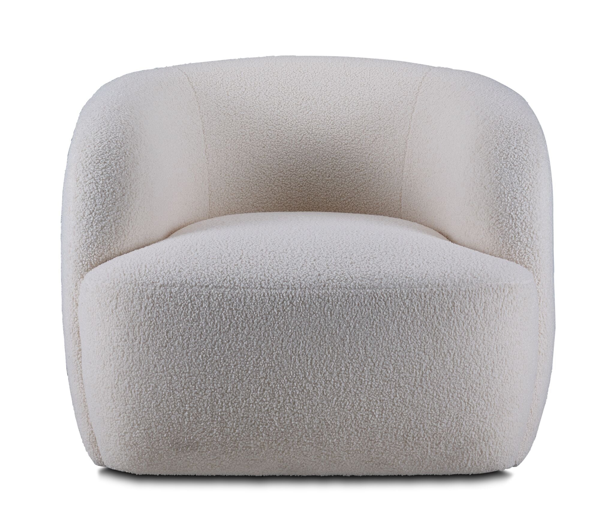 Hayden Swivel Accent Chair - White