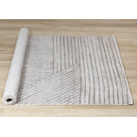 Hayden 5'3" x 7'7" Modern Lines Area Rug - Grey