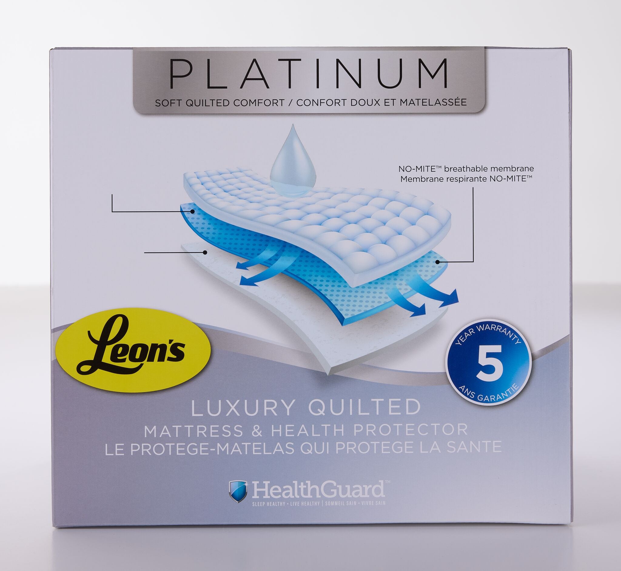 Platinum Plus Twin Mattress Protector Leon s