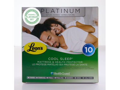 Platinum Twin Mattress Health Guard & Pillow Protectors - Bamboo