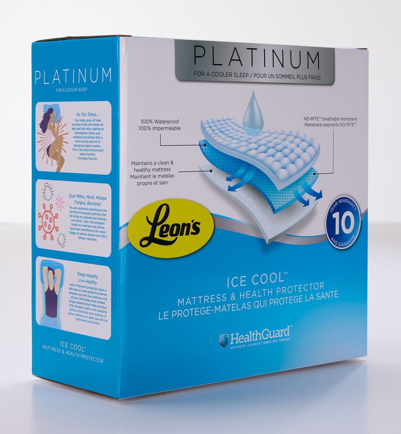 Platinum Twin XL Health Guard- Ice Cool