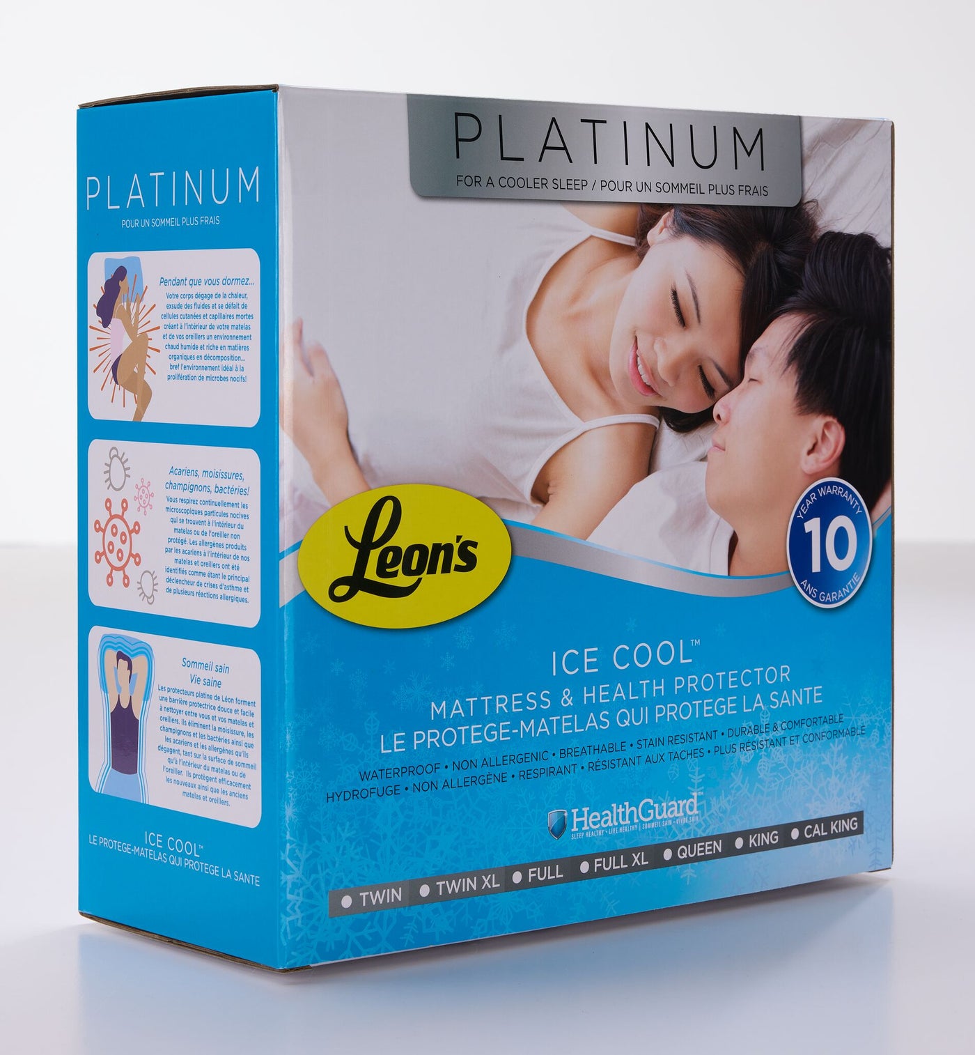 Platinum Twin XL Health Guard- Ice Cool