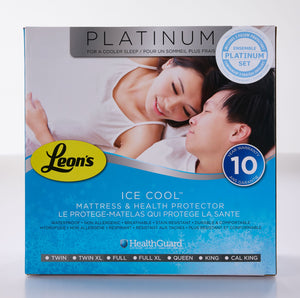 Platinum King Health Guard & Pillow Protectors Set - Ice Cool