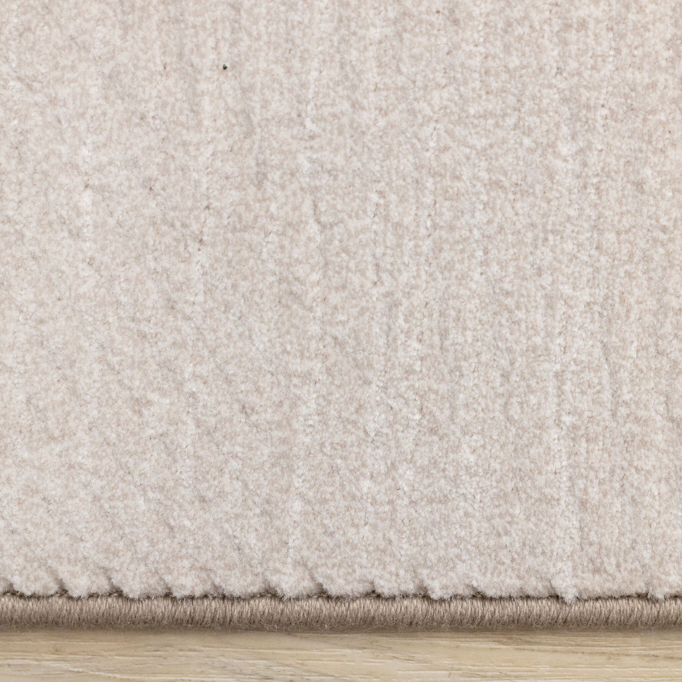 Himalaya 6'7" x 9'6" Striped Geometic Shape Area Rug - Taupe