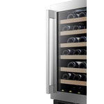 Hisense Stainless Steel Smart 54-Bottle Single Zone Wine Cooler (5.4 cu.ft) - HWS054N6SS