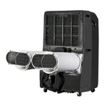 Hisense Black 10,000 BTU (SACC) Smart Dual Hose Portable Air Conditioner with Heat Pump - AP1022HW1GD