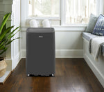 Hisense Black 10,000 BTU (SACC) Smart Dual Hose Portable Air Conditioner with Heat Pump - AP1022HW1GD