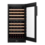 Hisense Black Smart 76-Bottle Dual Zone Wine Cooler (8.5 cu.ft.) - HWD076N3ASD
