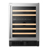 Hisense Stainless Steel Smart 46-Bottle Dual Zone Wine Cooler (4.9 cu.ft.) - HWD046N6SS