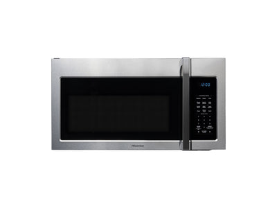 Hisense Fingerprint Resistant Stainless Steel Over-the-Range Microwave with Sensor Cooking (1.7 cu. ft) - HMVZ173SS