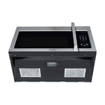 Hisense Fingerprint Resistant Stainless Steel Over-the-Range Microwave with Sensor Cooking (1.7 cu. ft) - HMVZ173SS