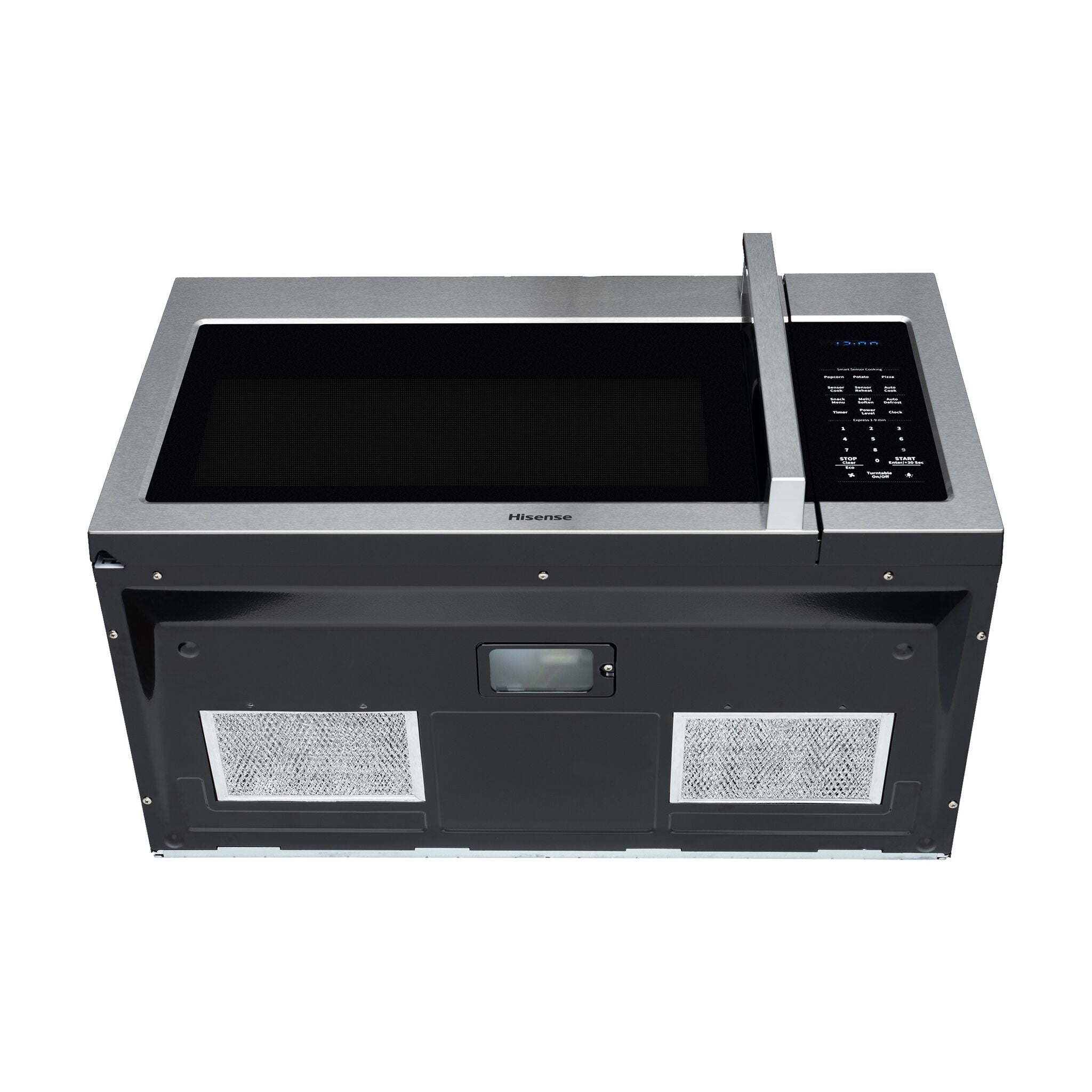 Hisense Fingerprint Resistant Stainless Steel Over-the-Range Microwave with Sensor Cooking (1.7 cu. ft) - HMVZ173SS