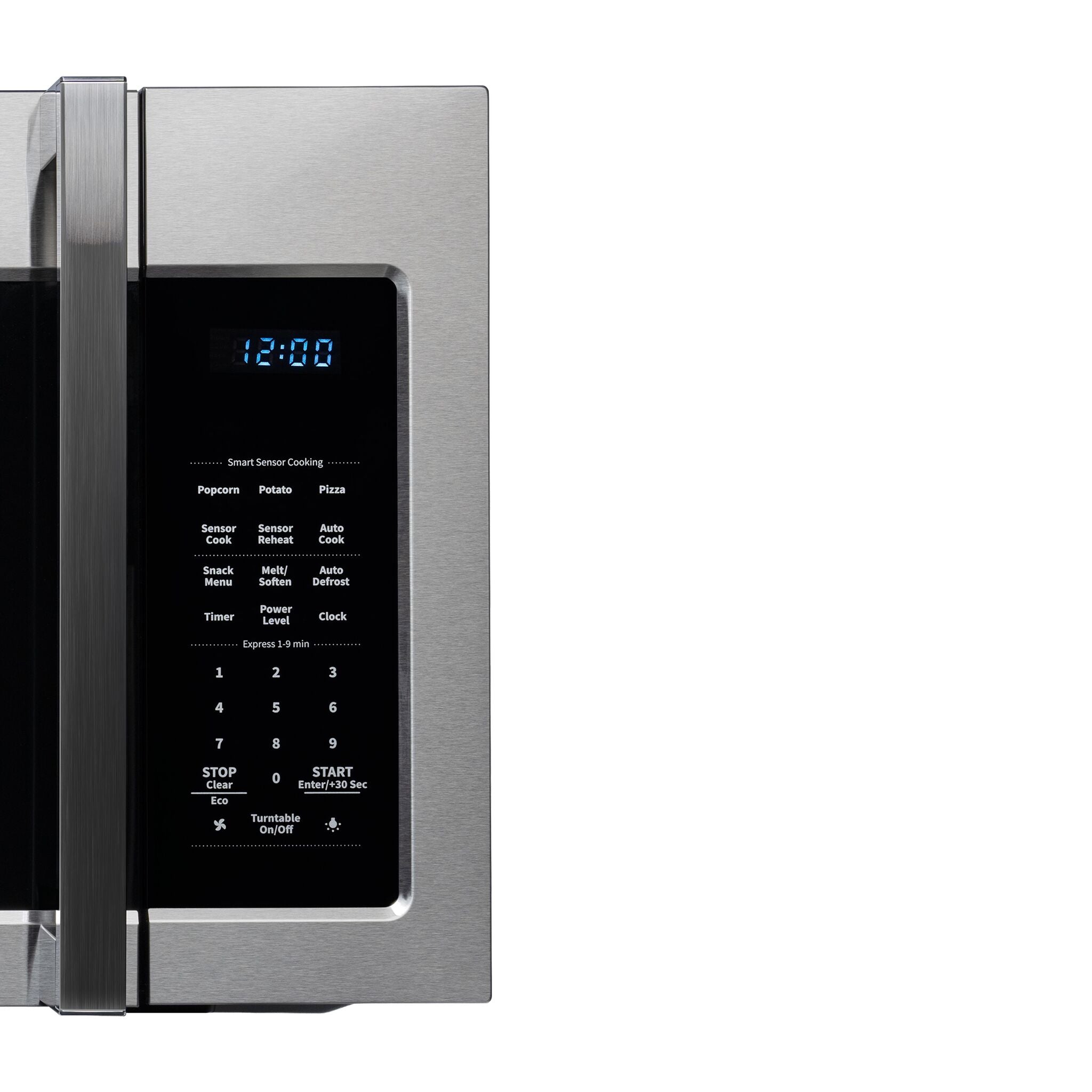 Hisense Fingerprint Resistant Stainless Steel Over-the-Range Microwave with Sensor Cooking (1.7 cu. ft) - HMVZ173SS