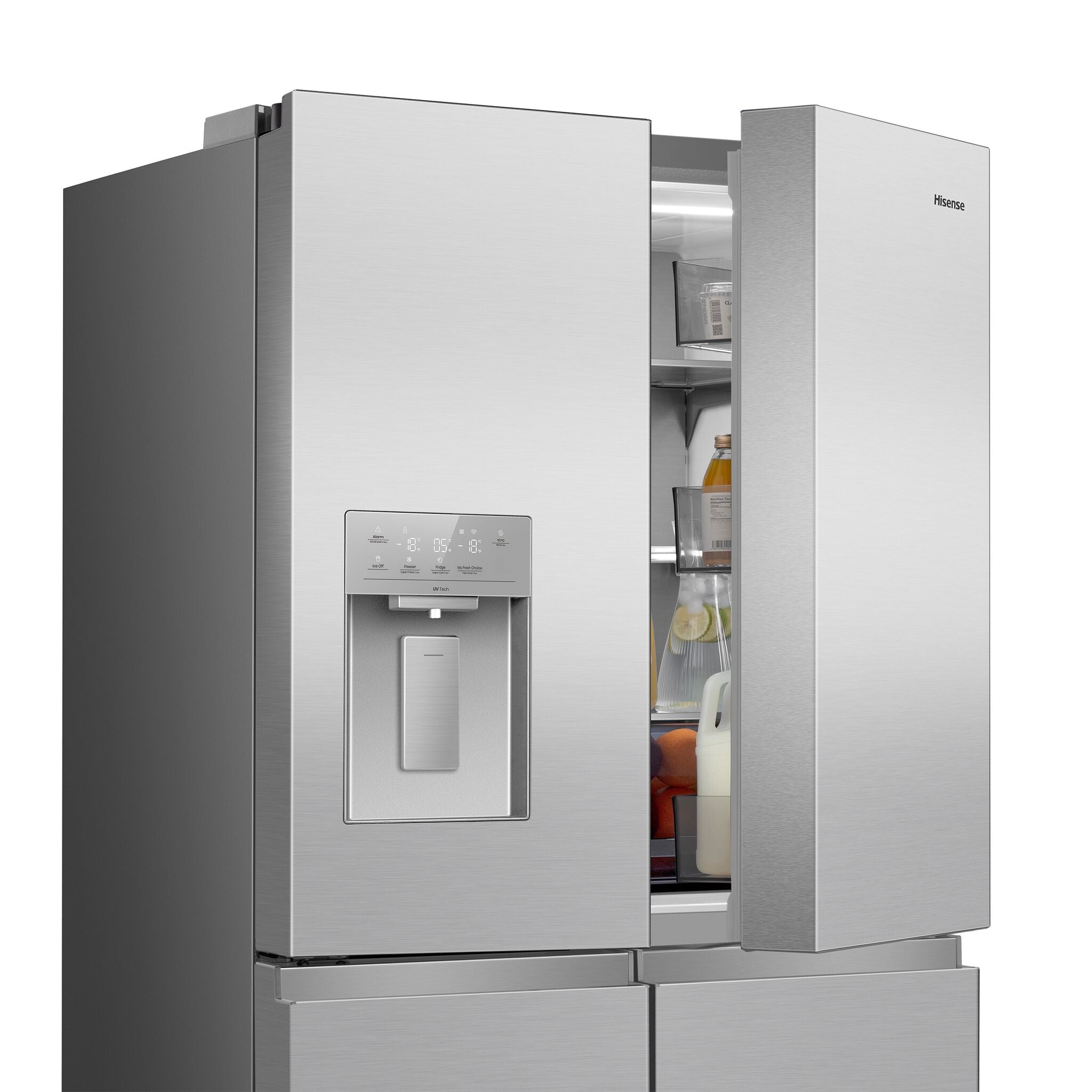 Hisense 36" 22.6 cu. ft. Stainless Steel French Door Refrigerator - RQ23G4FSEI