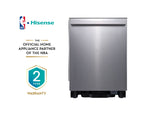 Hisense Stainless Steel Built-In Dishwasher with Third Rack - HDW63314SS--