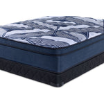 Sealy Posturepedic® Plus Sterling - Hugo II Medium Eurotop King Mattress and Low Profile Split Boxspring Set