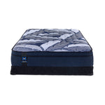 Sealy Posturepedic® Plus Sterling - Hugo II Medium Eurotop King Mattress and Low Profile Split Boxspring Set