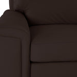 Icon Leather 2-Piece Sectional with Left Facing Chaise - Mocha