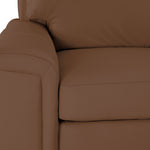 Icon Leather 2-Piece Sectional with Right Facing Chaise - Saddle