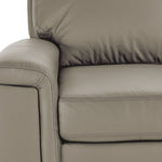 Icon Leather Sofa Chaise - Cloud Grey