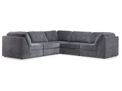 Jayce 5-Piece Modular Sectional - Grey