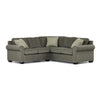 Jayden 2-Piece Sectional with Left-Facing Loveseat - Patina Dark Grey