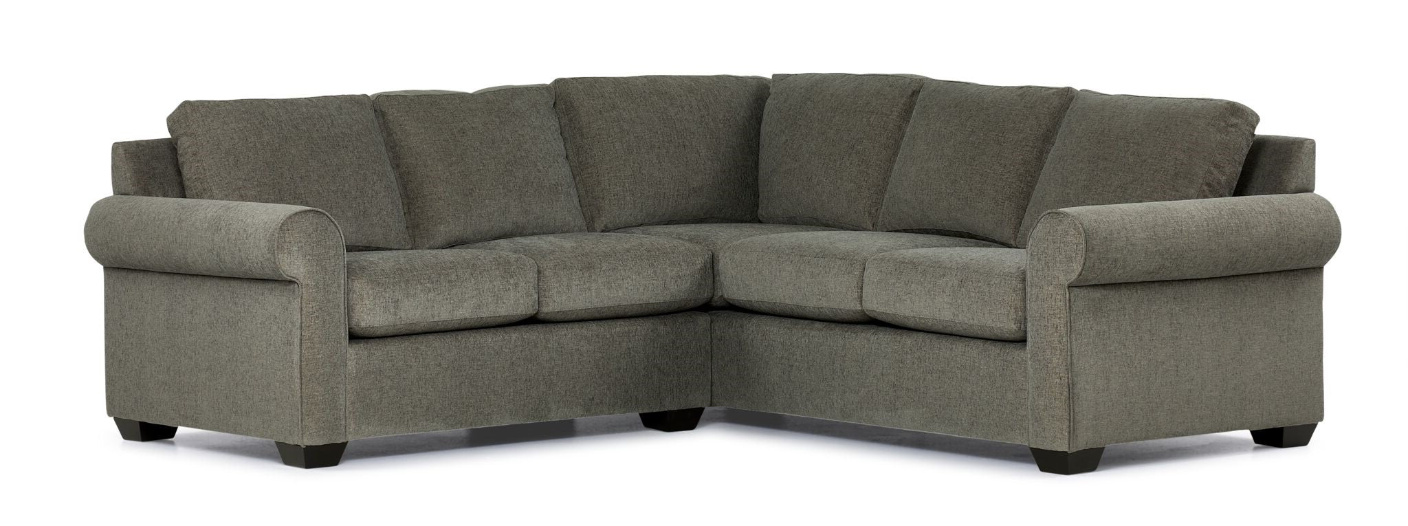 Jayden 2-Piece Sectional with Left-Facing Loveseat - Patina Dark Grey