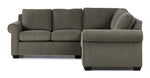Jayden 2-Piece Sectional with Left-Facing Loveseat - Patina Dark Grey
