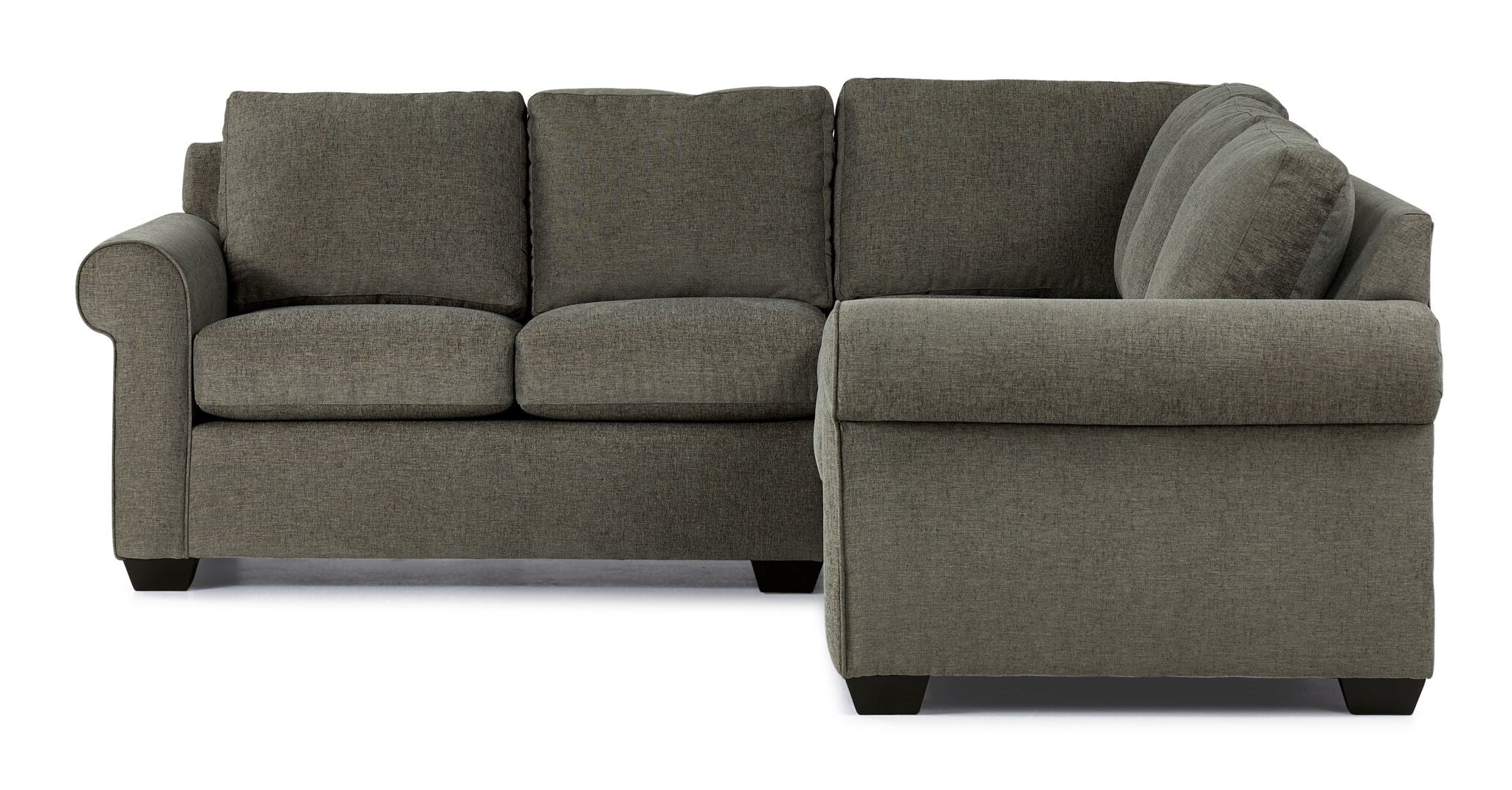 Jayden 2-Piece Sectional with Left-Facing Loveseat - Patina Dark Grey