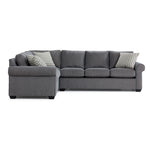 Jayden 2-Piece Sectional with Right-Facing Sofa - Patina Dark Grey