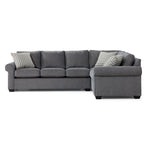 Jayden 2-Piece Sectional with Left-Facing Sofa - Patina Dark Grey