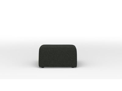 Celeste Square Ottoman - Bondi Dark Grey