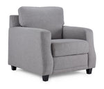 Jessica Sofa, Loveseat and Chair Set - Dove