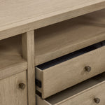 Joliette 3-Piece Entertainment Wall Unit - Light Tan