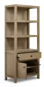 Joliette 3-Piece Entertainment Wall Unit - Light Tan