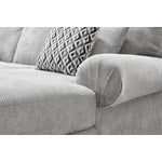 Jupiter 4-Piece Sectional with Right-Facing Chaise - Ash Grey