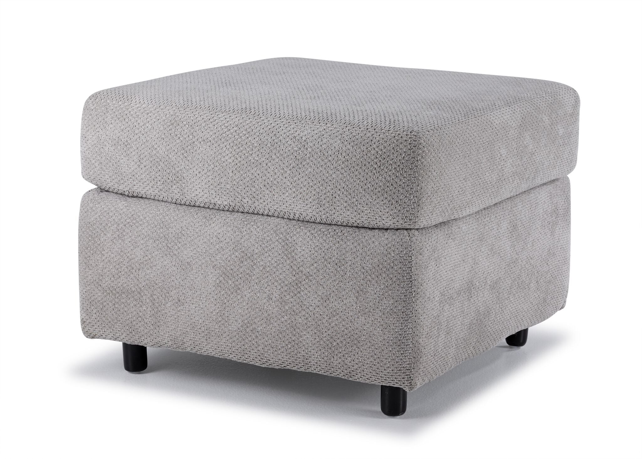 Jupiter Ottoman - Ash Grey