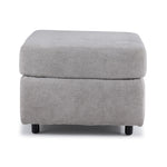 Jupiter Ottoman - Ash Grey