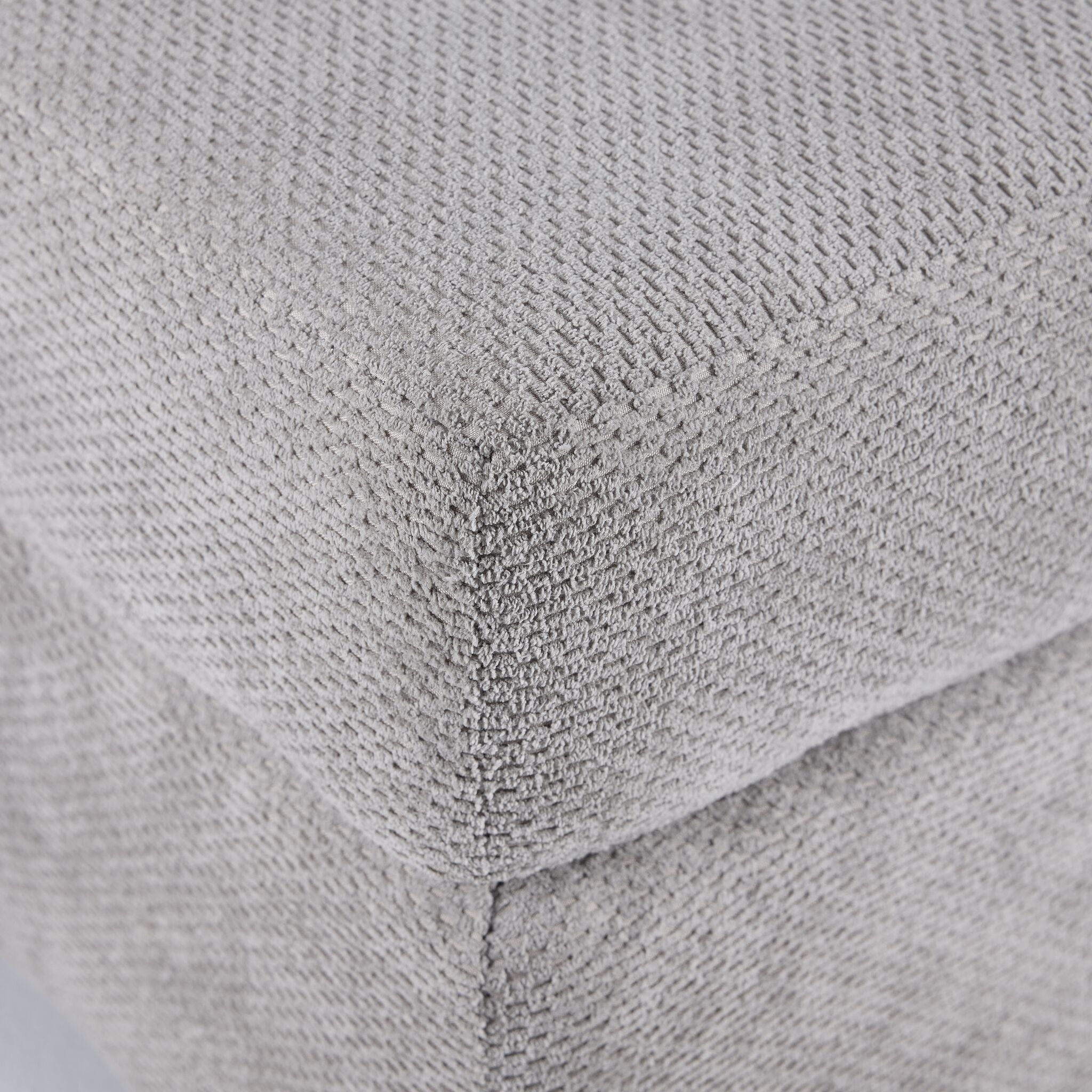 Jupiter Ottoman - Ash Grey