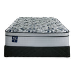 Sealy Posturepedic® Palatial Crest® Tenley II Medium Eurotop Full Mattress and Boxspring Set