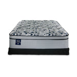 Sealy Posturepedic® Palatial Crest® Kamden II Firm Eurotop Full Mattress and Low Profile Boxspring Set