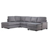 Kaylin 4-Piece Sectional with Right-Facing Chaise - Grey