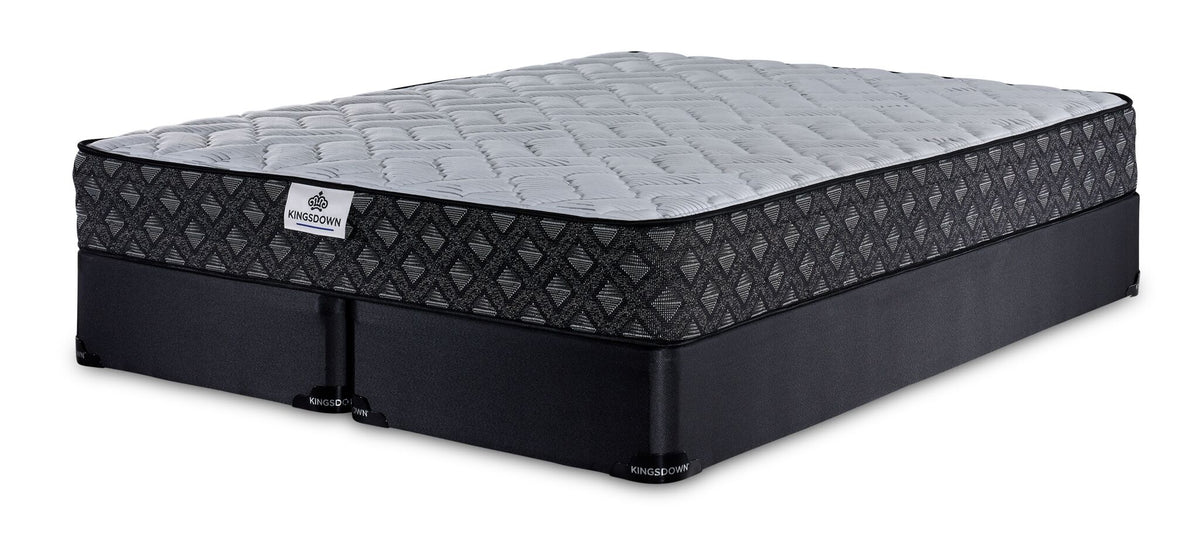 Kingsdown Box Spring Kingsdown - Kensey Firm King Mattress and Split Boxspring Set | Leon's