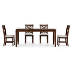 Kai 5-Piece Extendable Dining Set - Brown