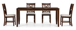 Kai 5-Piece Extendable Dining Set - Brown