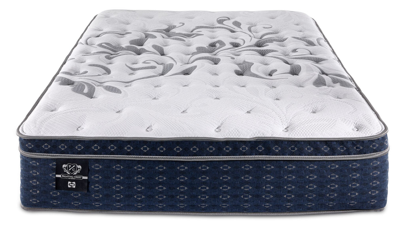 Sealy Posturepedic® Palatial Crest® Kamden Firm Eurotop Queen Mattress and Boxspring Set