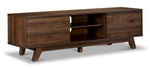 Karlee 63" TV Stand - Walnut Brown
