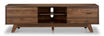 Karlee 63" TV Stand - Walnut Brown