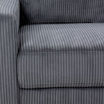 Karlstad Sofa and Chair Set - Grey