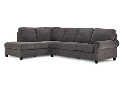 Kasey 2-Piece Sectional with Left Facing Chaise - Grey